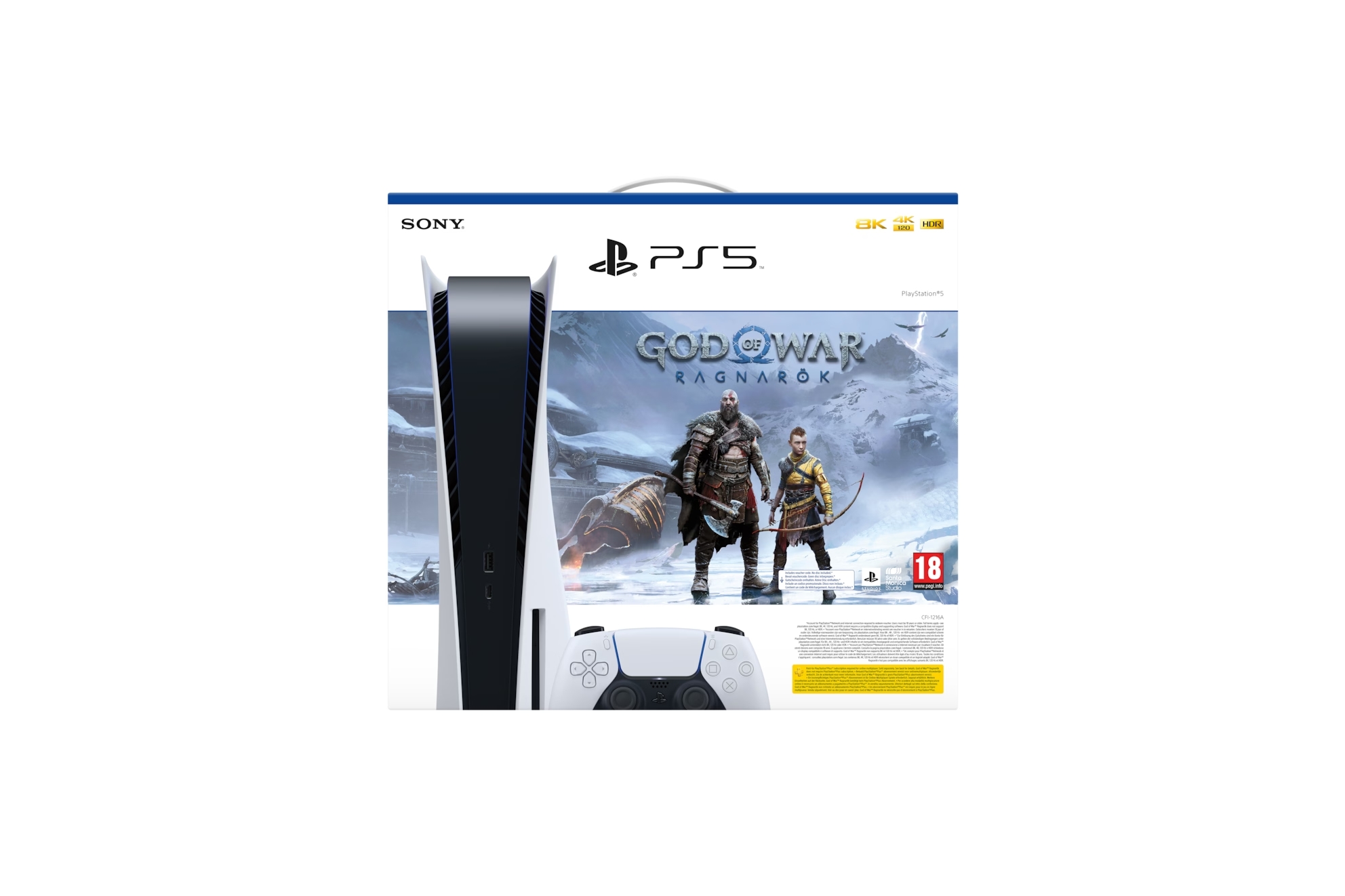 Produktbild Sony Playstation 5 - God of War Ragnarök Bundle
